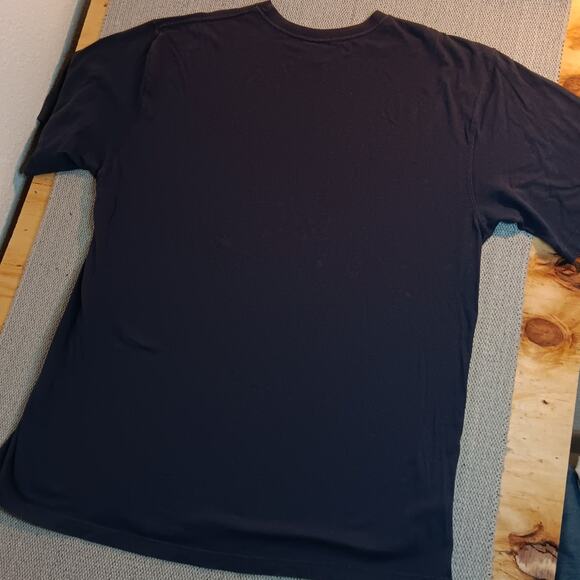 Marithe Francois Girbaud Vintage Tee 2XL Dark Blue Fade New York Paris Street - Picture 7 of 12